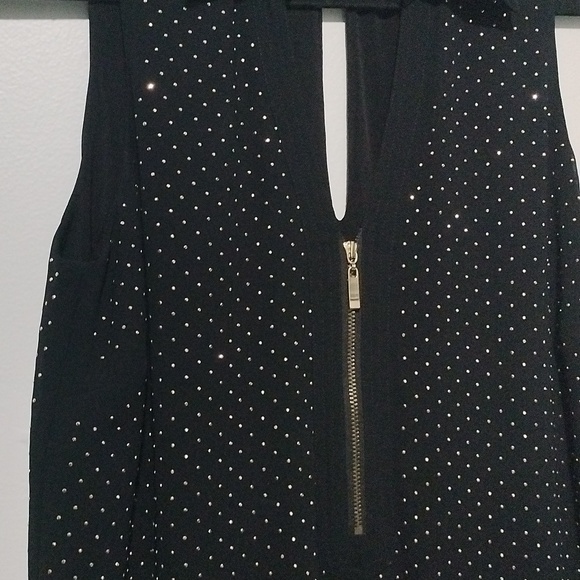 Cache gold studded Romper size Small - Picture 6 of 16